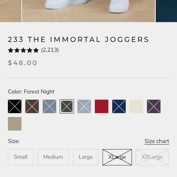 YoungLa Forest Green Immortal Joggers XL - Picture 7 of 7